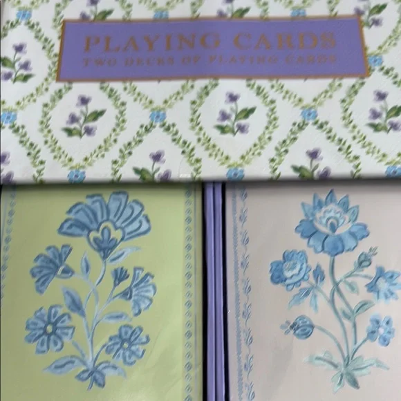 Pick 1 - Floral Playing Cards Set - Picture 5 of 5